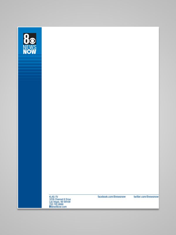 8 News Now letterhead