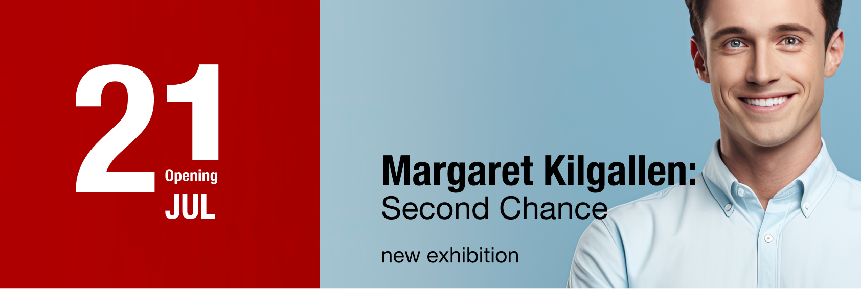Exhibition opening web banner — Margaret Kilgallen: Second Chance