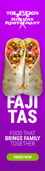 Fajitas digital ad, 160 by 600 wide skyscraper